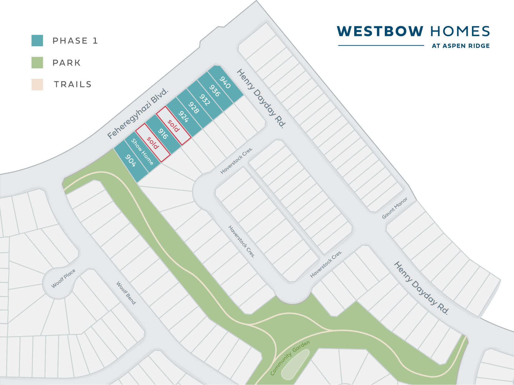 Aspen Ridge Site Plan